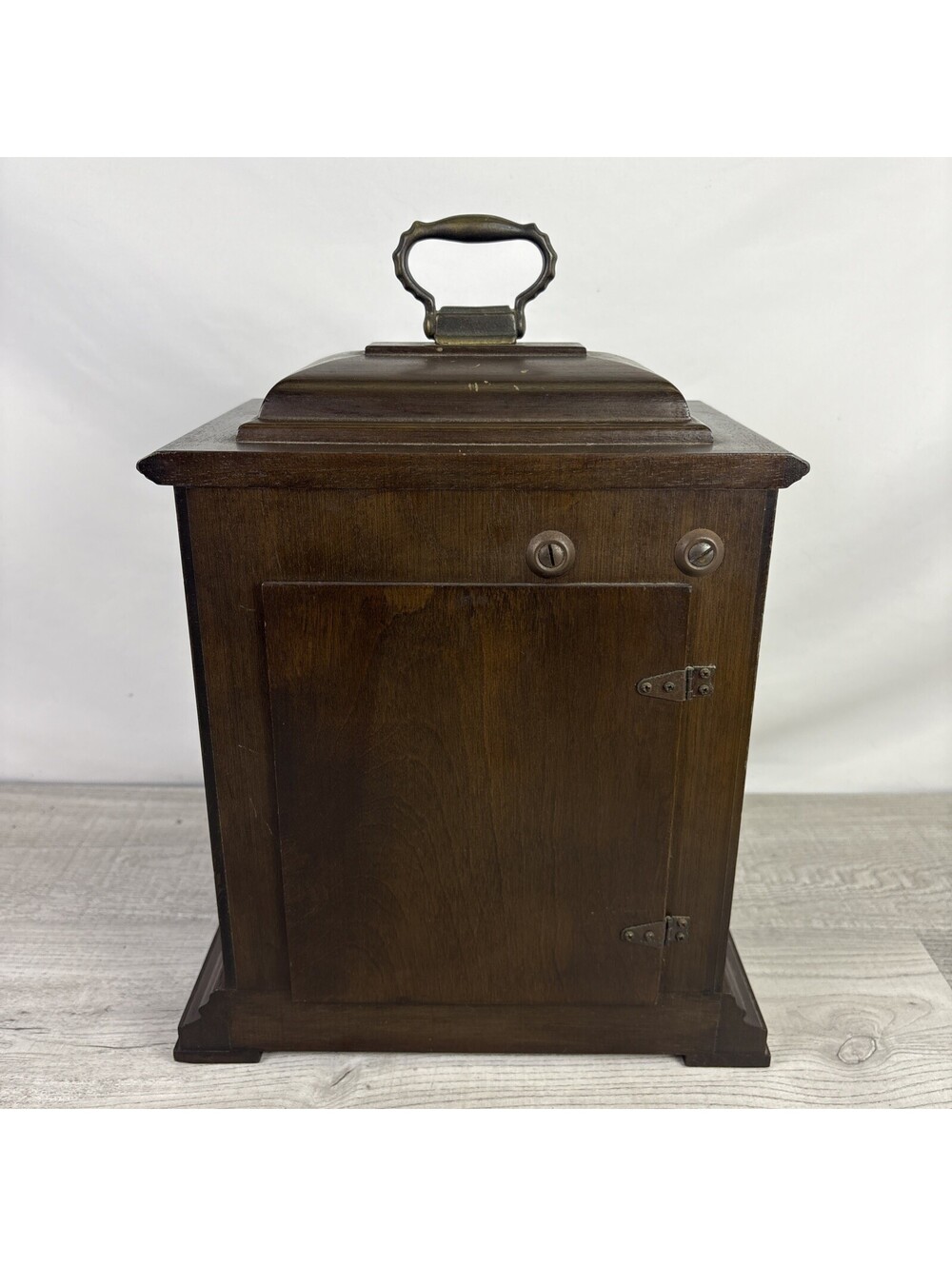 Seth Thomas Legacy 3W Winchester Mantel Clock 1313-000, No Key - Picture 9 of 16
